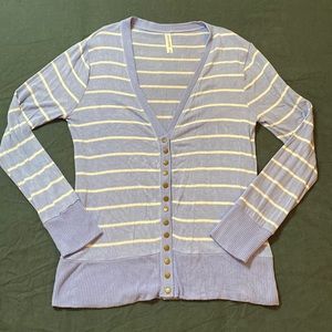Baby Blue Zenana Outfitters 1XL Button Up Cardigan